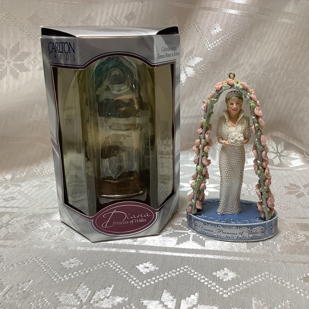 Carlton Cards Diana Princess of Wales Ornament Vintage 1998